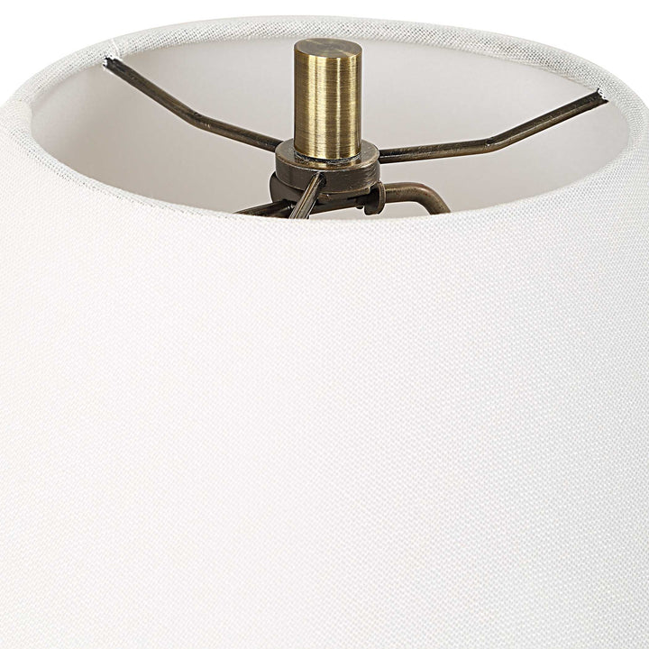 American Home Furniture Uttermost Mayetta Deep Blue Table Lamp
