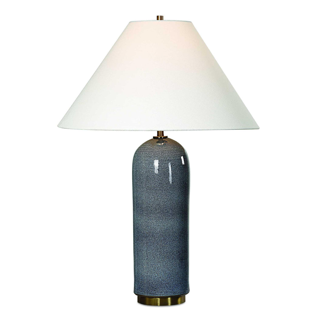 Mayetta Deep Blue Table Lamp - AmericanHomeFurniture