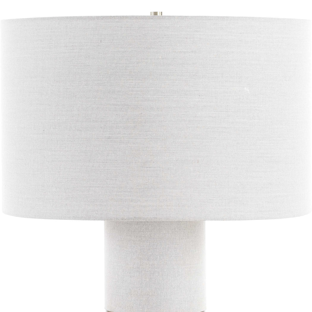 American Home Furniture Uttermost Maliyah Linen Table Lamp
