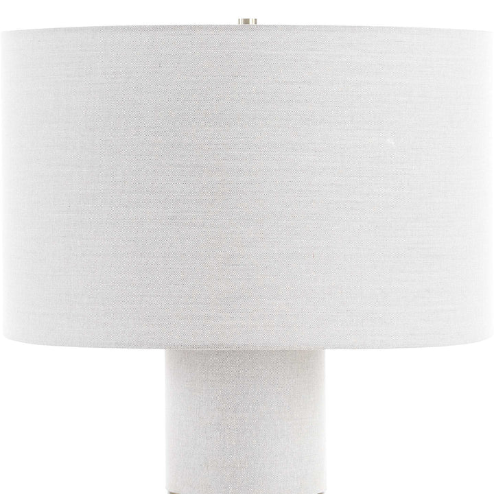 American Home Furniture Uttermost Maliyah Linen Table Lamp