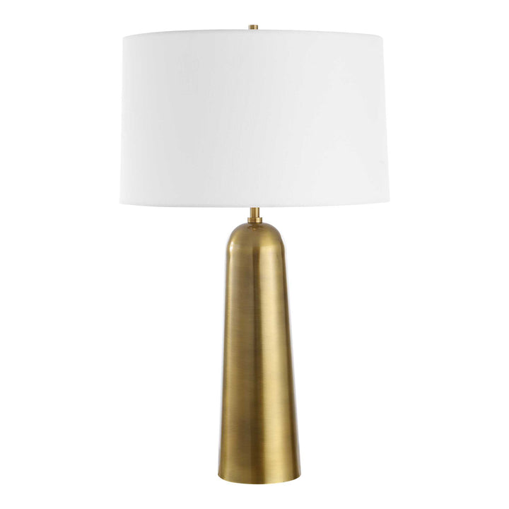 American Home Furniture Uttermost Flinchem Brass Table Lamp