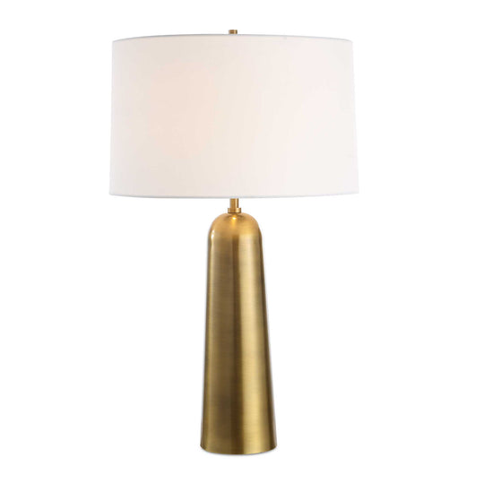 American Home Furniture Uttermost Flinchem Brass Table Lamp