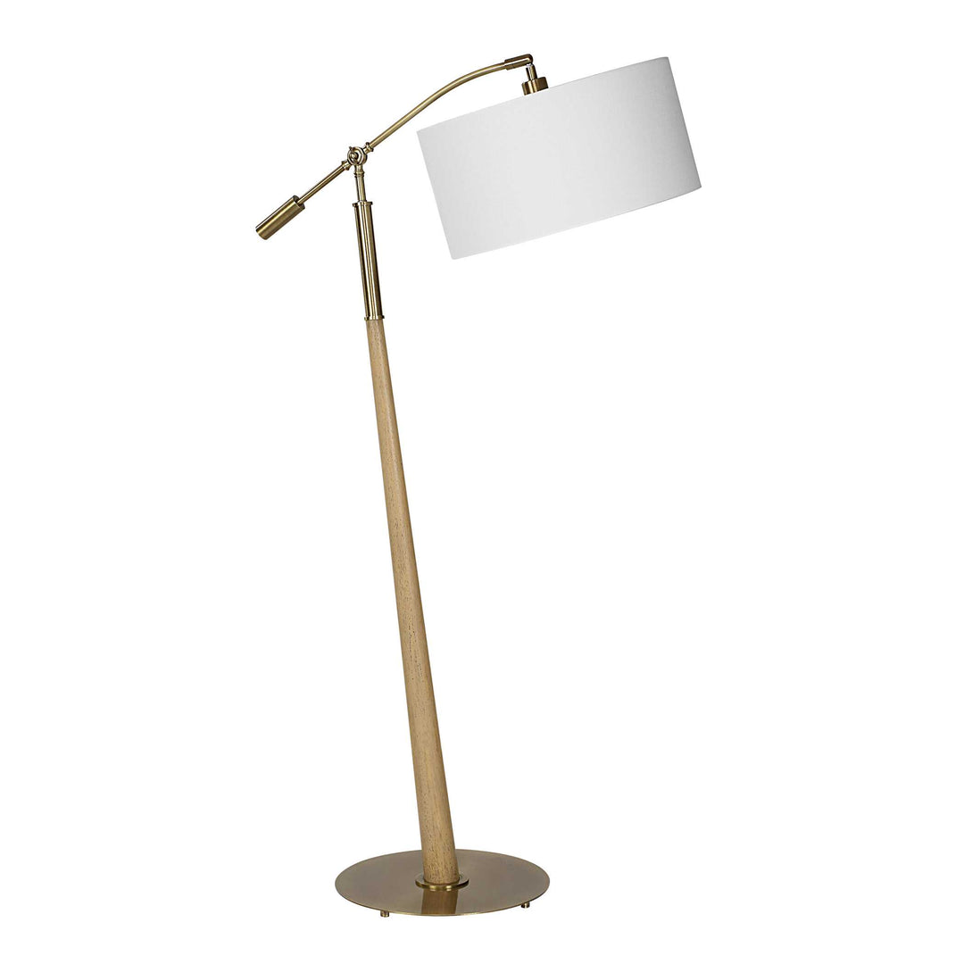 American Home Furniture Uttermost Kennett Wooden Floor Lamp