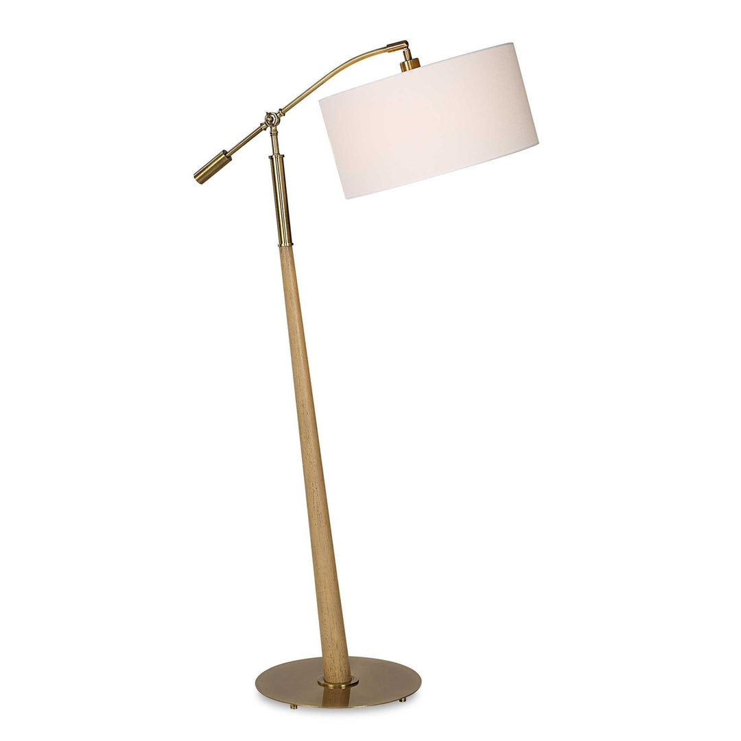 Kennett Wooden Floor Lamp - AmericanHomeFurniture