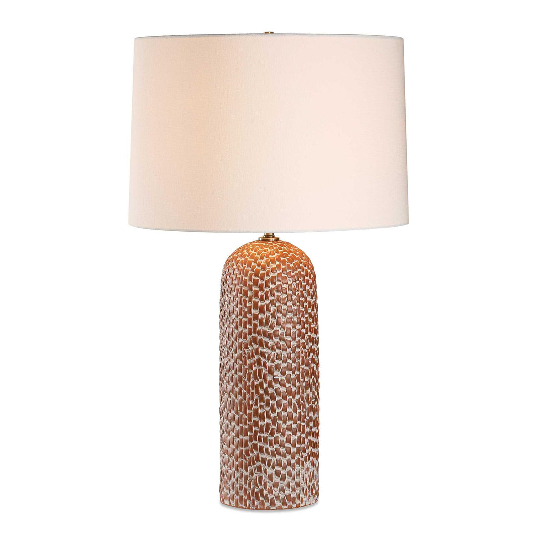 Maclura Brown Table Lamp - AmericanHomeFurniture
