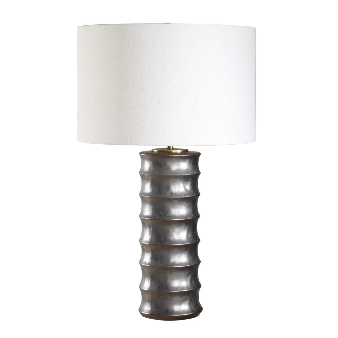 American Home Furniture Uttermost Corvair Scalloped Table Lamp