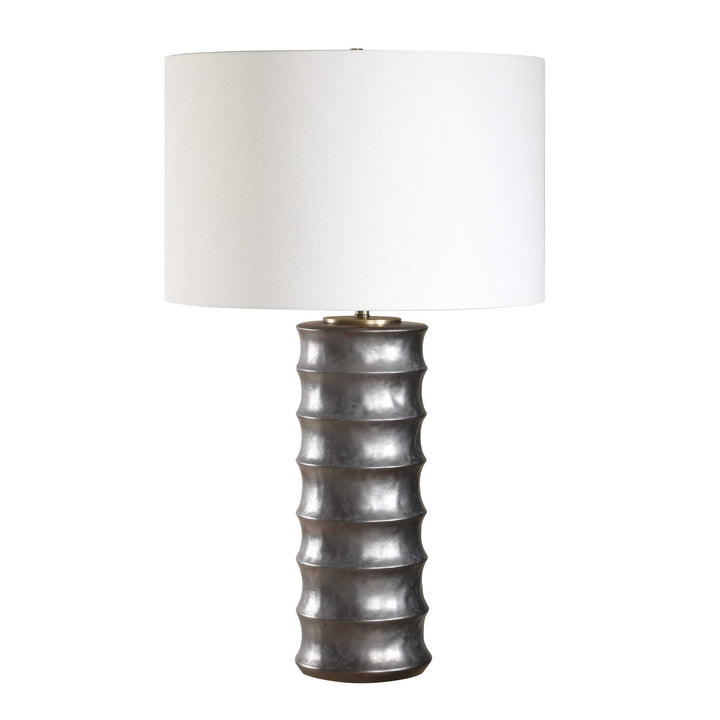 American Home Furniture Uttermost Corvair Scalloped Table Lamp