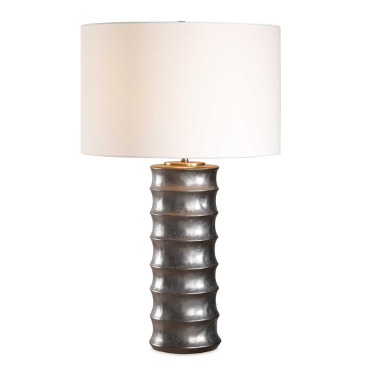 American Home Furniture Uttermost Corvair Scalloped Table Lamp