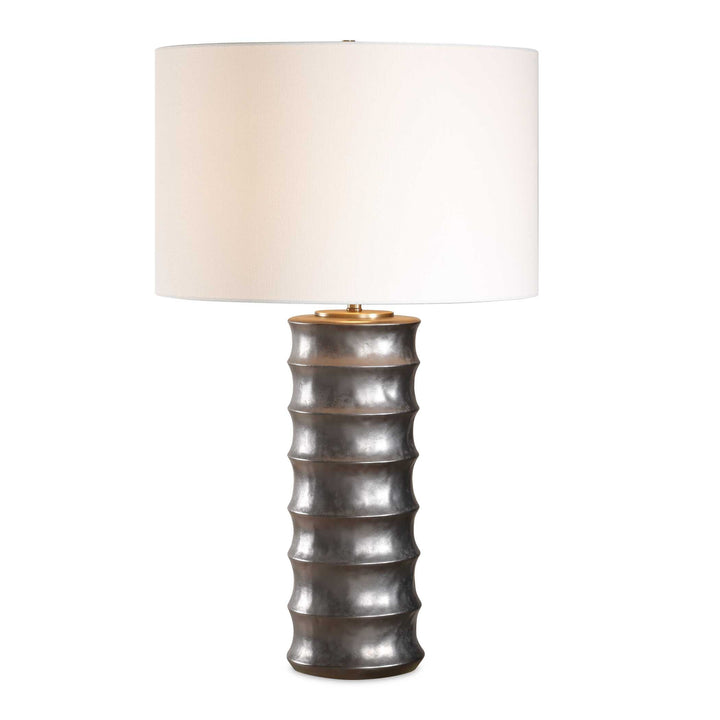 American Home Furniture Uttermost Corvair Scalloped Table Lamp