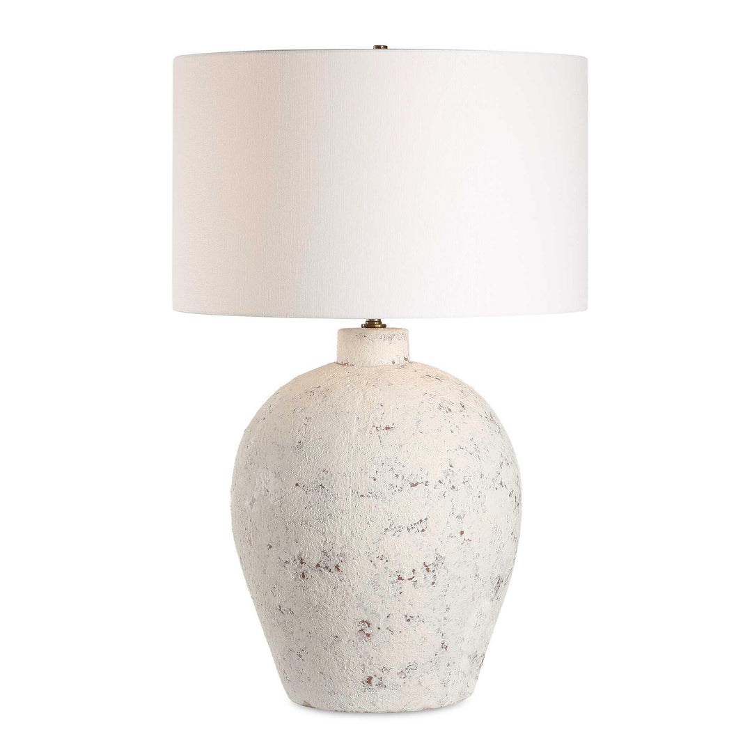 Karena Ivory Table Lamp - AmericanHomeFurniture