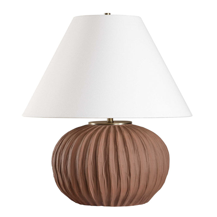 American Home Furniture Uttermost Keoghan Terracotta Table Lamp