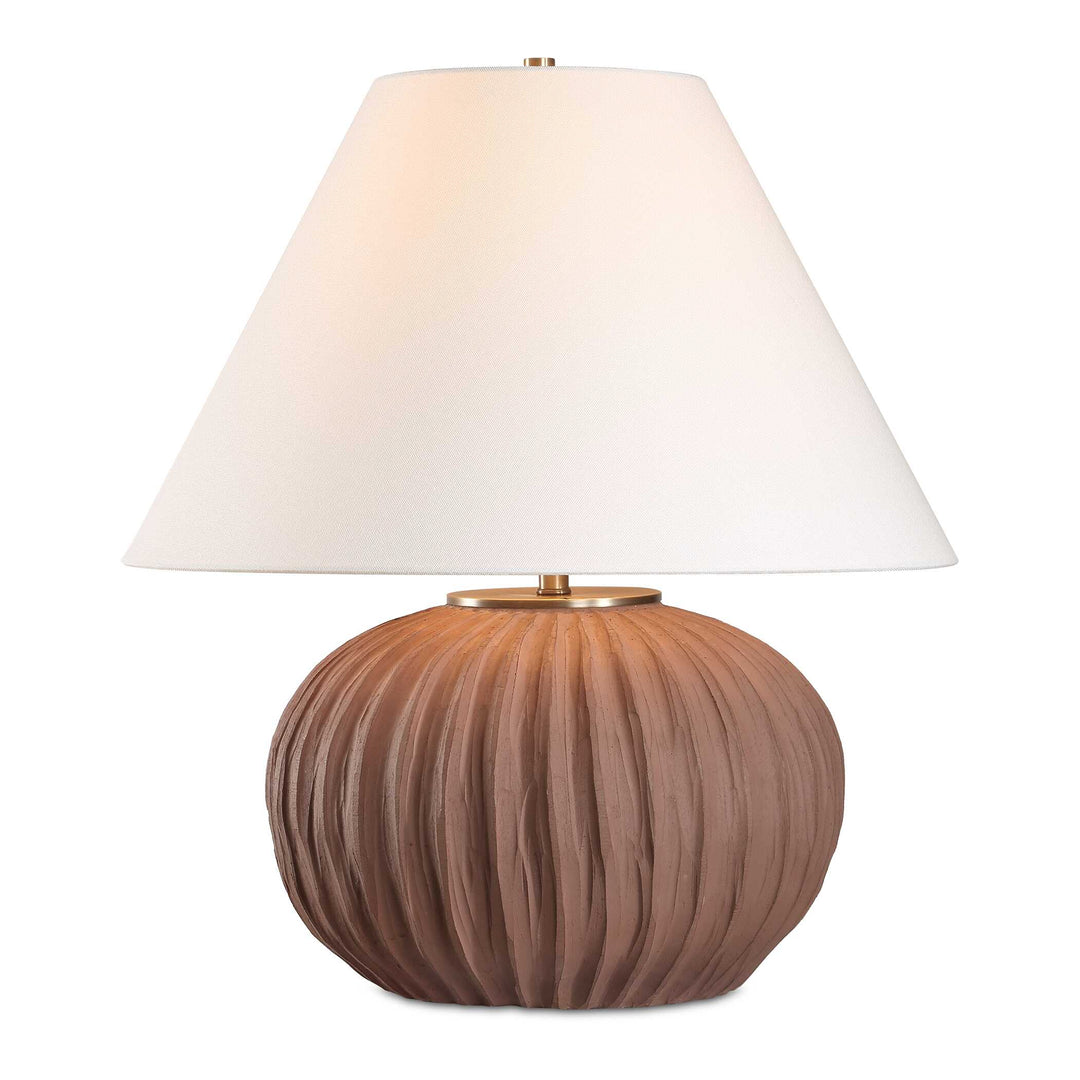 American Home Furniture Uttermost Keoghan Terracotta Table Lamp