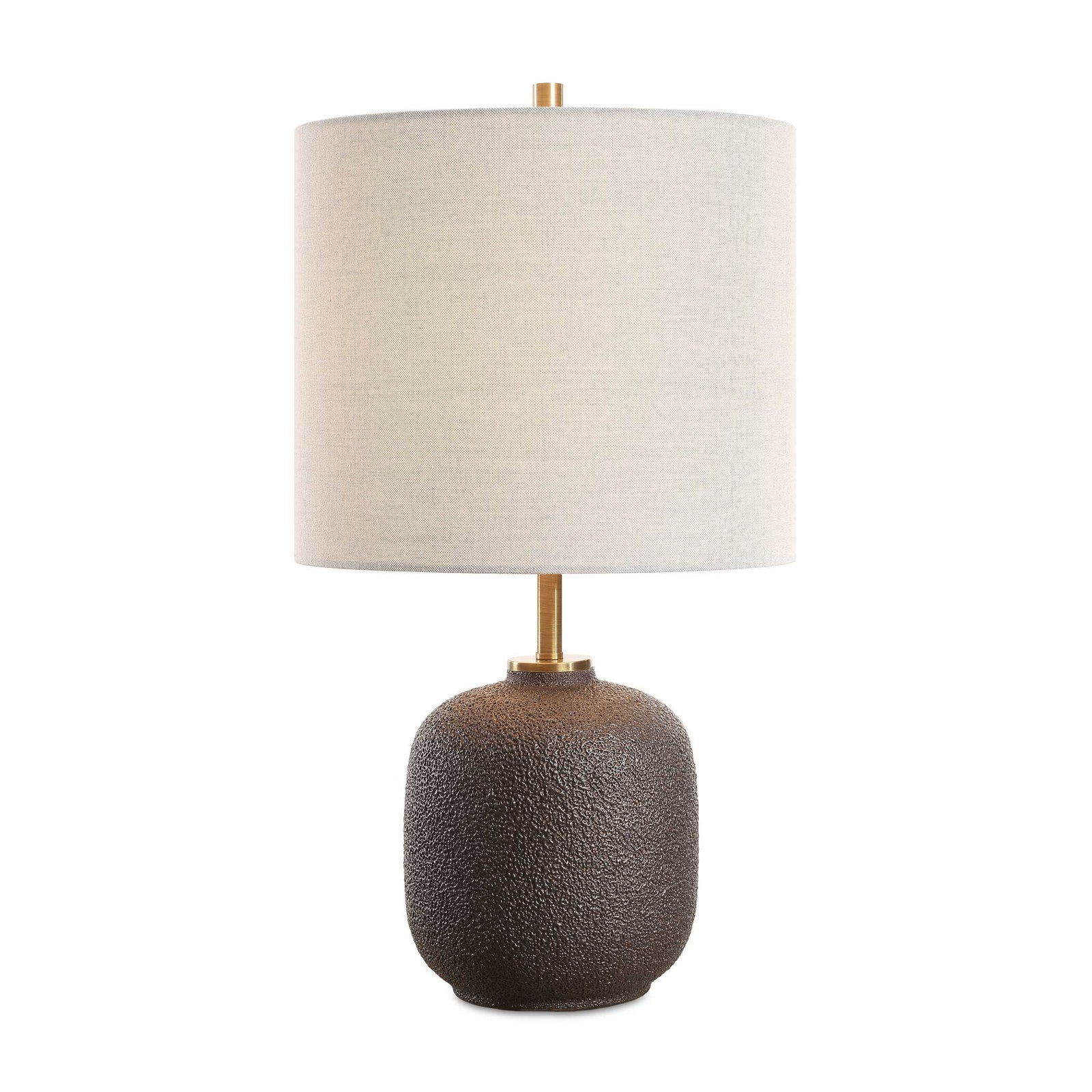 American Home Furniture Uttermost Blacktop Textured Buffet Lamp