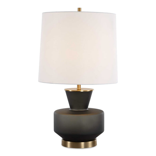 American Home Furniture Uttermost Trentino Black Table Lamp