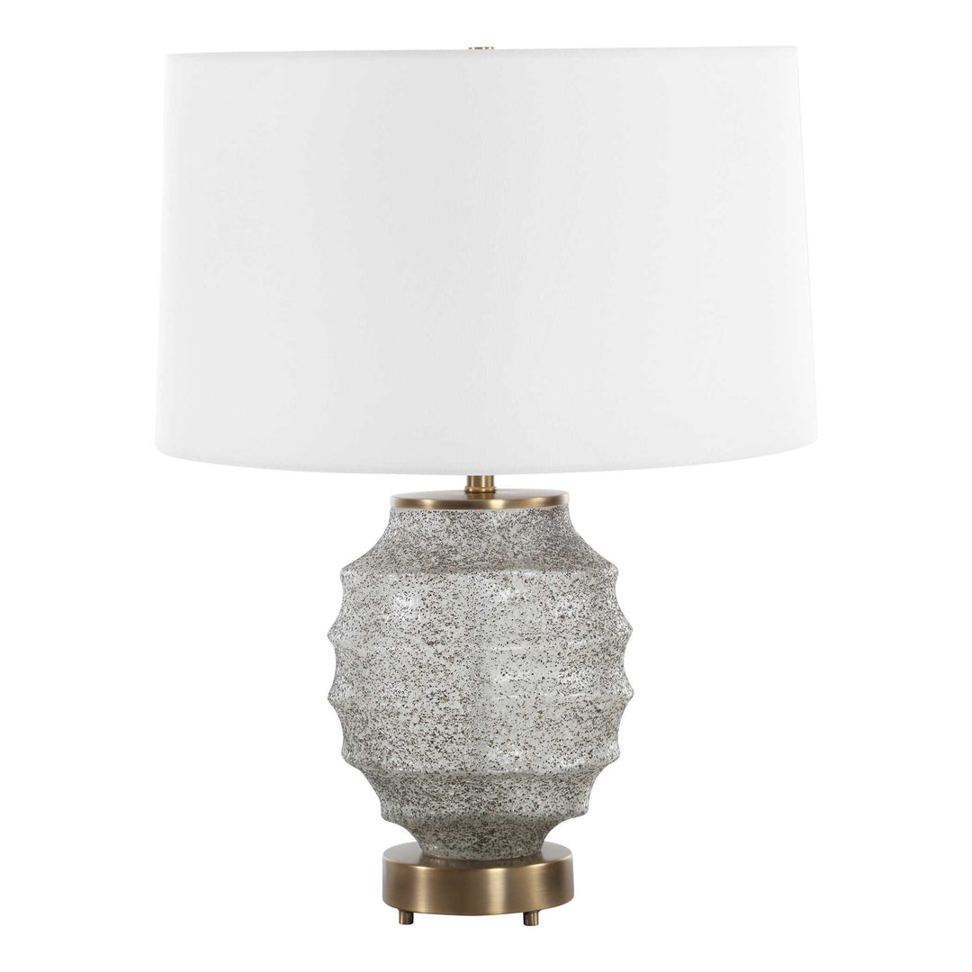 American Home Furniture Uttermost Acosta Ribbed Table Lamp