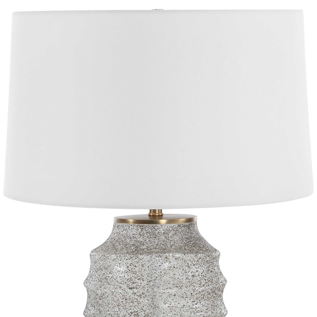 American Home Furniture Uttermost Acosta Ribbed Table Lamp