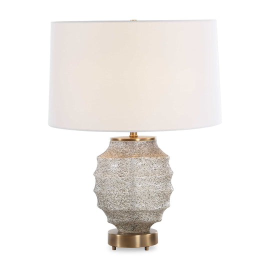 American Home Furniture Uttermost Acosta Ribbed Table Lamp