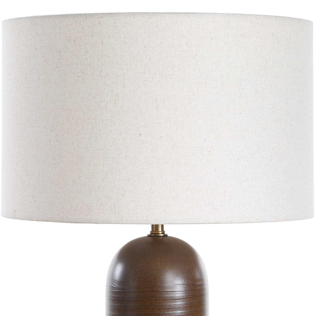 American Home Furniture Uttermost Trexler Brown Table Lamp