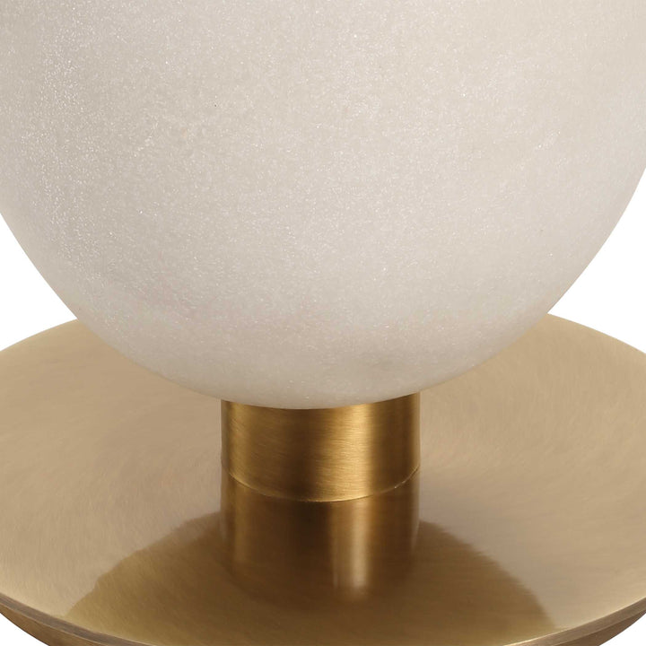 American Home Furniture Uttermost Dewdrop Ivory Floor Lamp