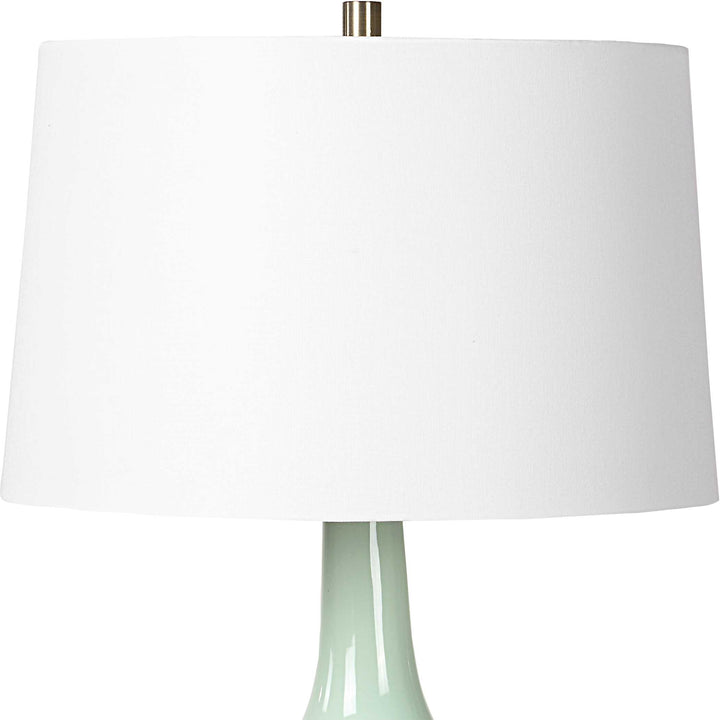 American Home Furniture Uttermost Kyla Mint Green Table Lamp