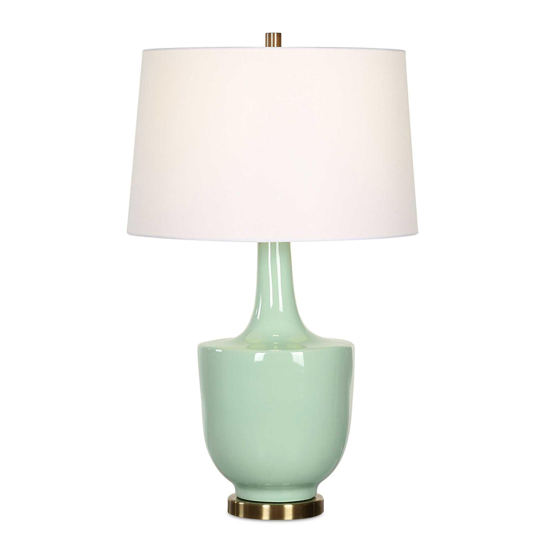 Kyla Mint Green Table Lamp - AmericanHomeFurniture
