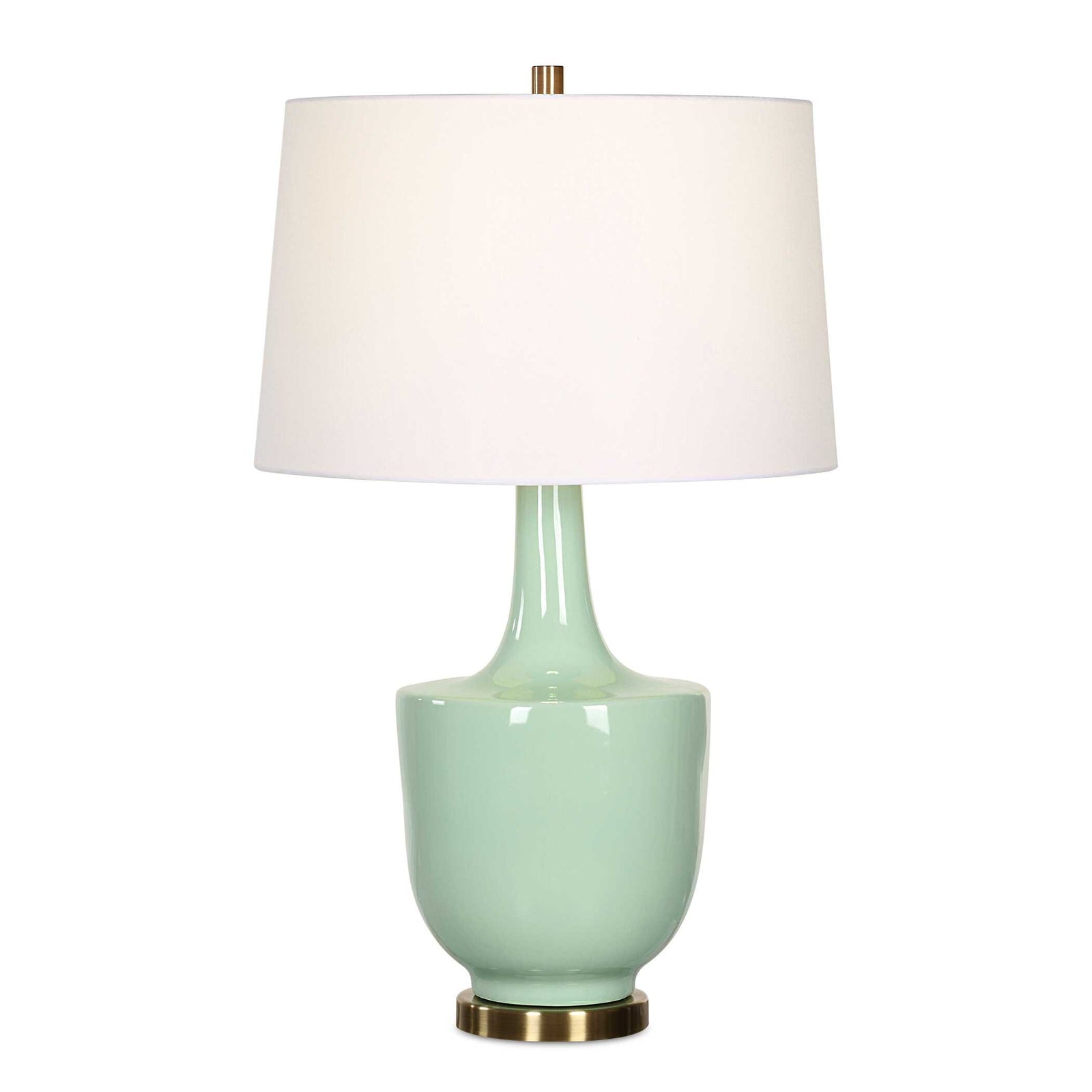 American Home Furniture Uttermost Kyla Mint Green Table Lamp