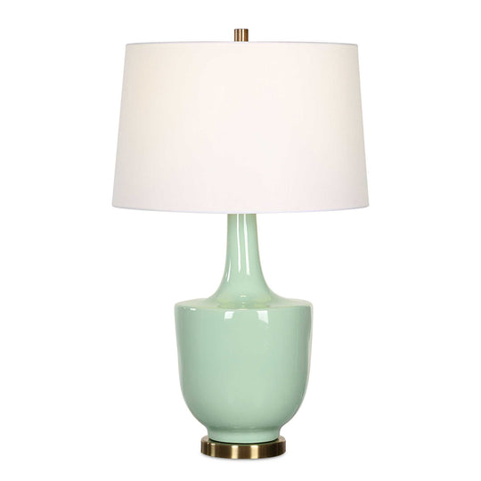 American Home Furniture Uttermost Kyla Mint Green Table Lamp