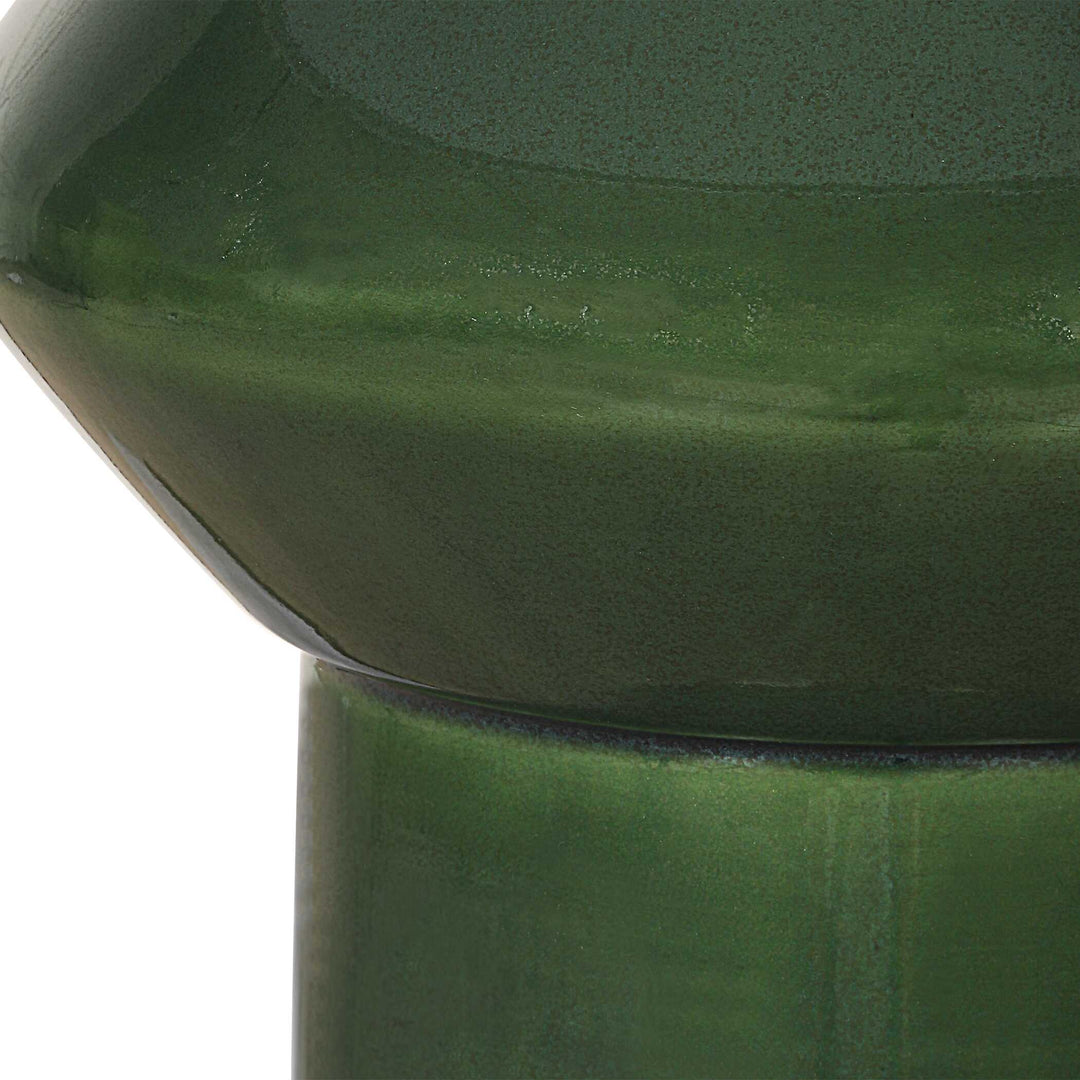 American Home Furniture Uttermost Tayson Jade Green Table Lamp