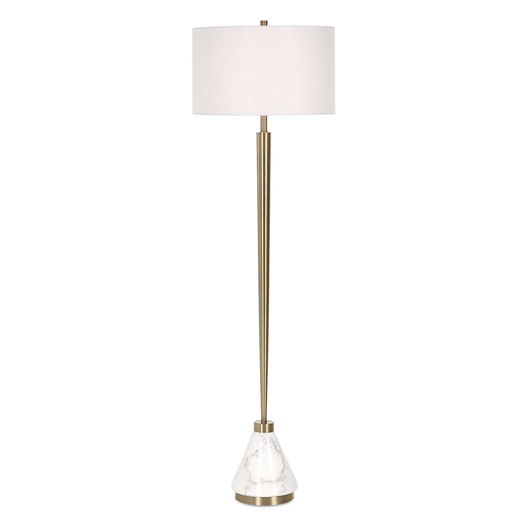 American Home Furniture Uttermost Curran Tapered Metal Floor Lamp