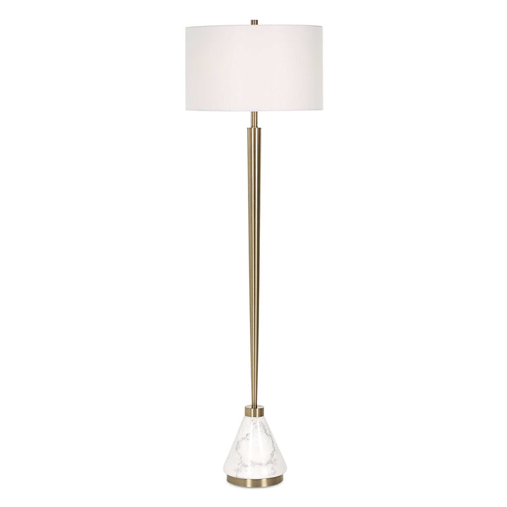 American Home Furniture Uttermost Curran Tapered Metal Floor Lamp