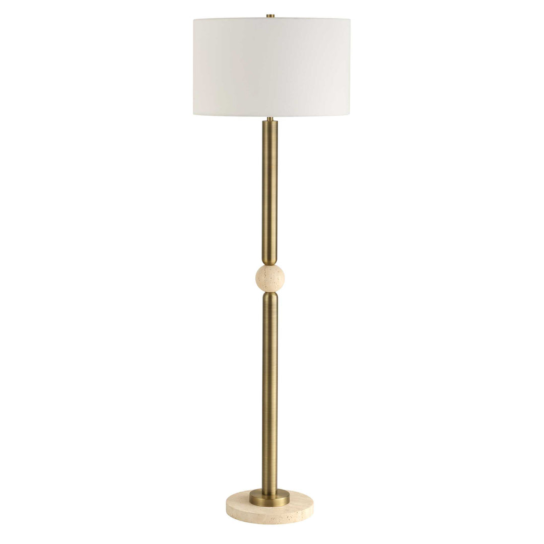 American Home Furniture Uttermost Hudson Gold Floor Lamp