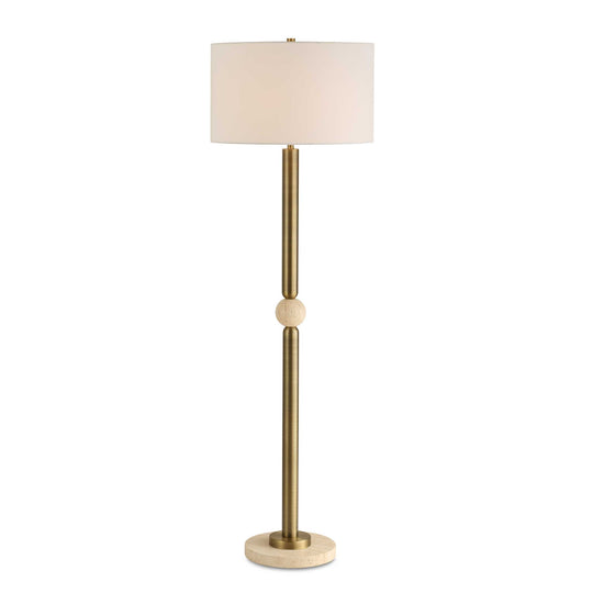 American Home Furniture Uttermost Hudson Gold Floor Lamp