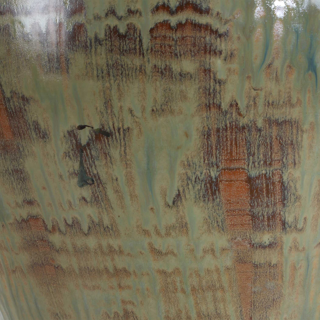 Olisa Brown Green Table Lamp