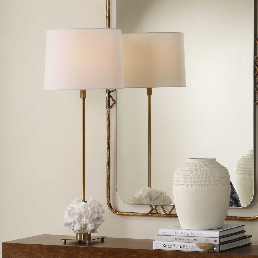 American Home Furniture Uttermost Caronia Coral Buffet Lamp