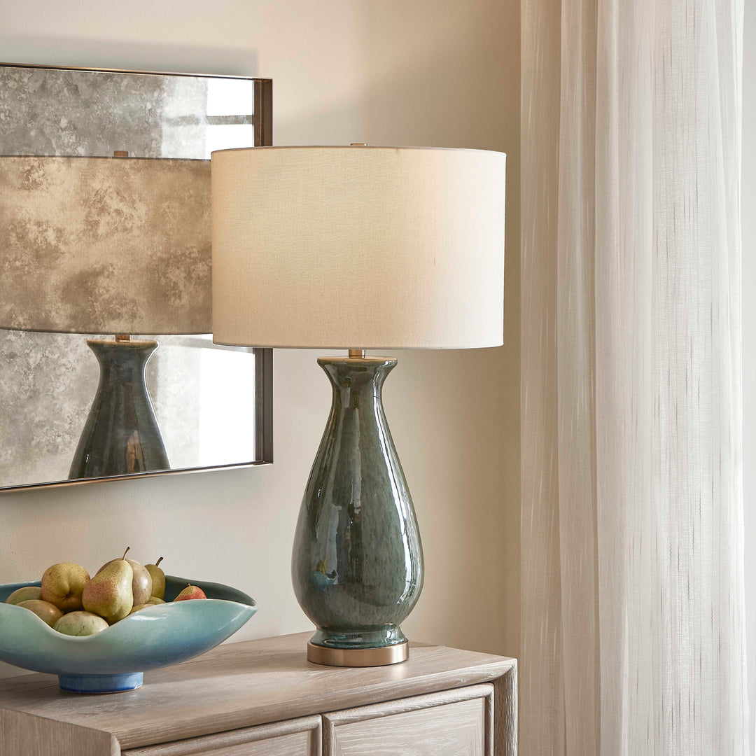 Colestin Deep Green Table Lamp