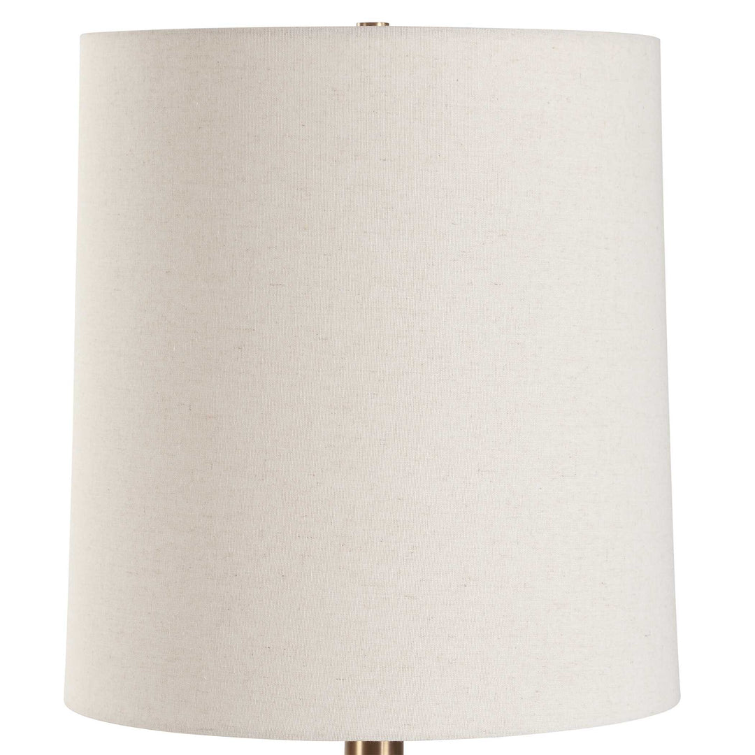American Home Furniture Uttermost Bower Matt Black Table Lamp