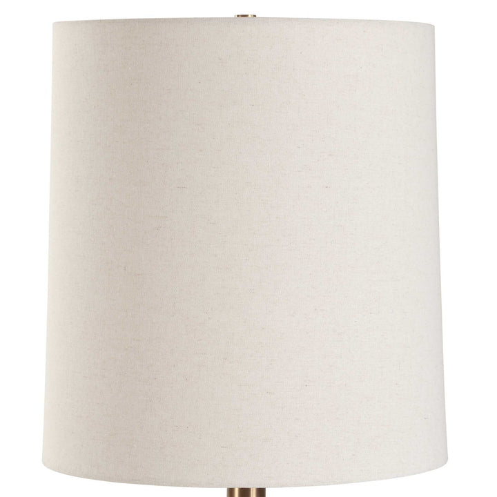 American Home Furniture Uttermost Bower Matt Black Table Lamp