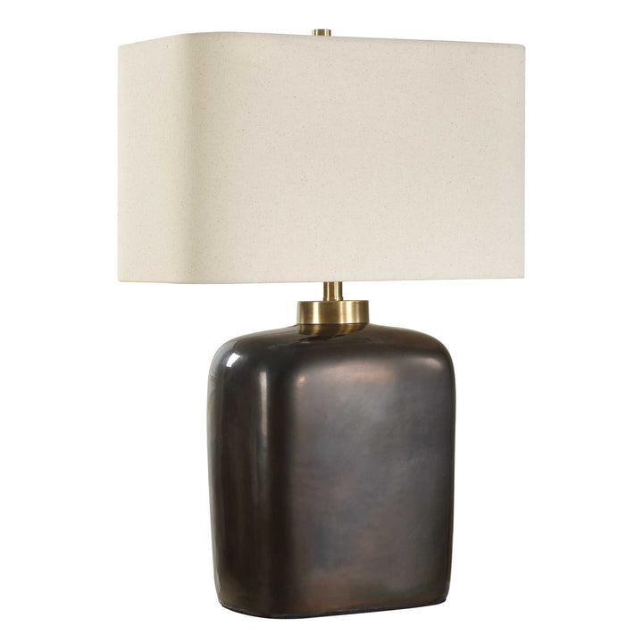 American Home Furniture Uttermost Quentin Dark Bronze Table Lamp