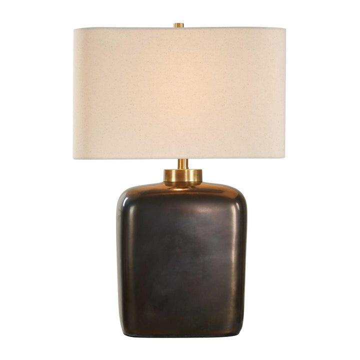 American Home Furniture Uttermost Quentin Dark Bronze Table Lamp