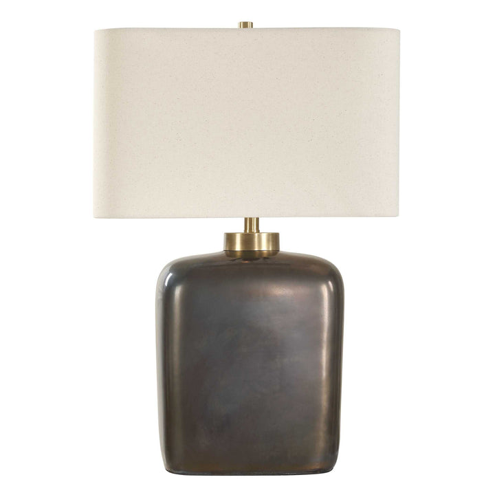 American Home Furniture Uttermost Quentin Dark Bronze Table Lamp