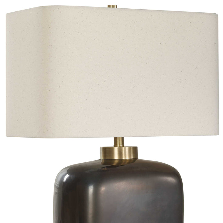 American Home Furniture Uttermost Quentin Dark Bronze Table Lamp