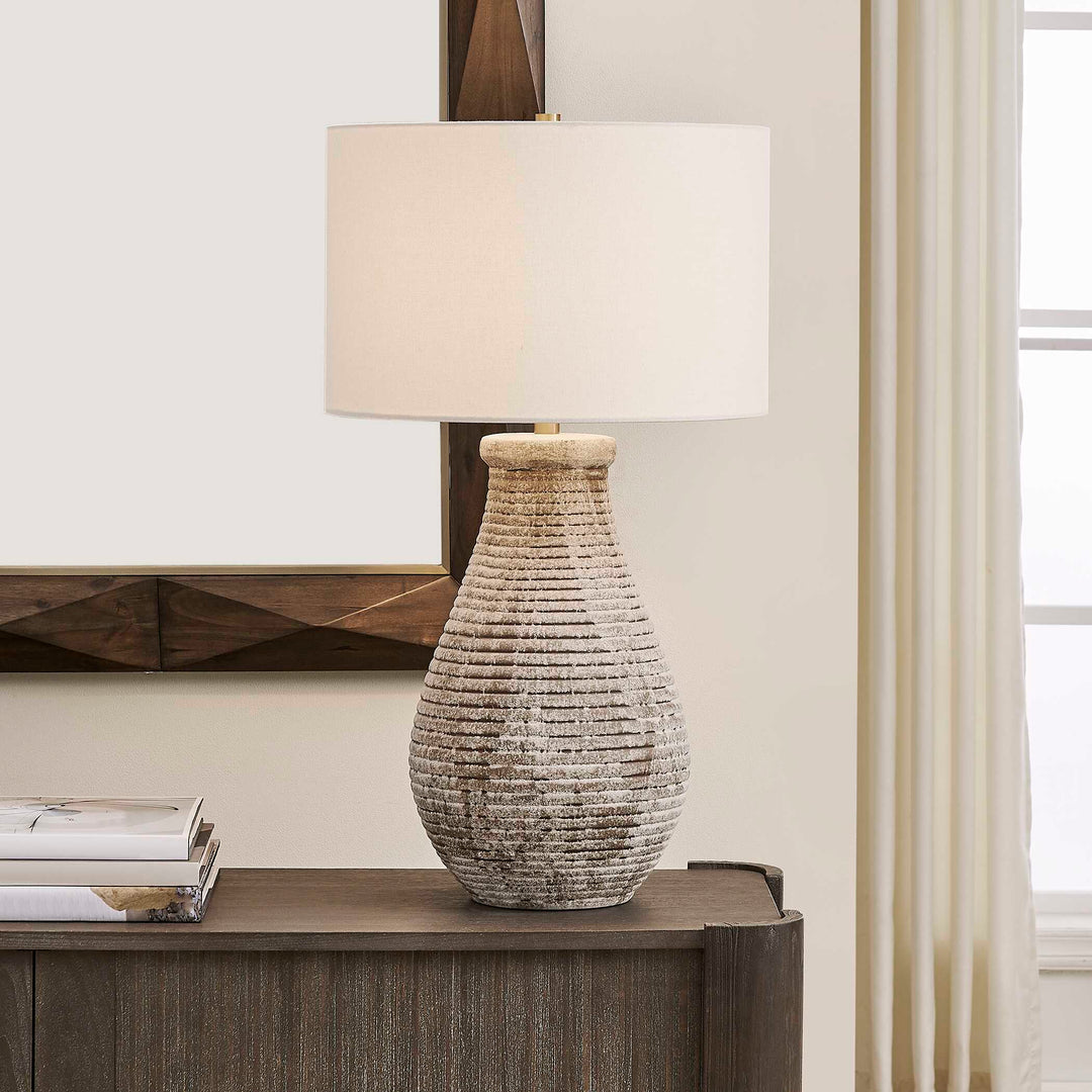 Dorothea Textured Table Lamp