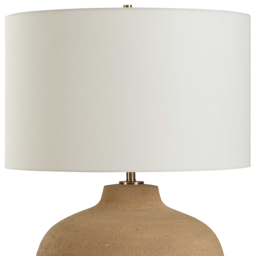 American Home Furniture Uttermost Cline Terracotta Table Lamp