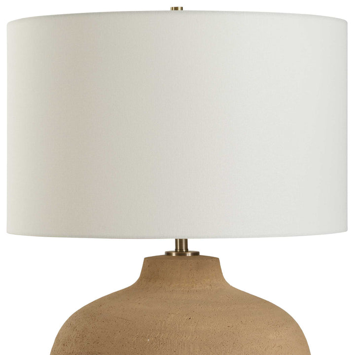 American Home Furniture Uttermost Cline Terracotta Table Lamp