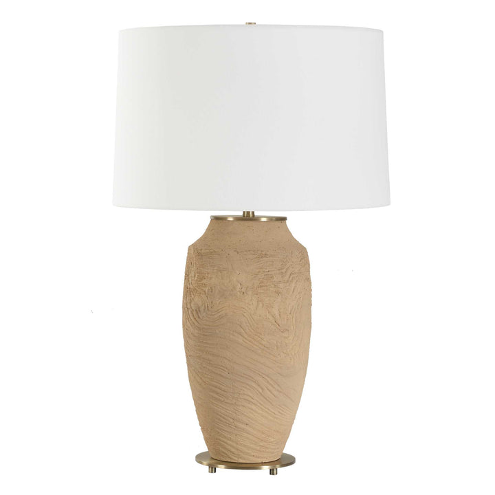 American Home Furniture Uttermost Sandstone Flow Terracotta Table Lamp
