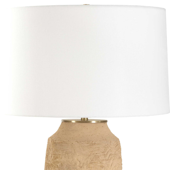 American Home Furniture Uttermost Sandstone Flow Terracotta Table Lamp
