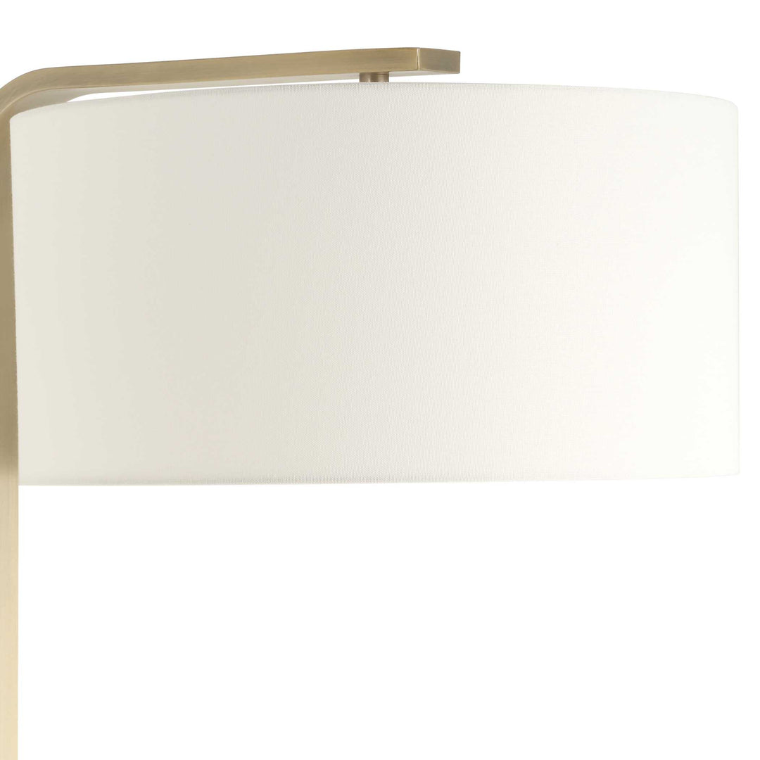 American Home Furniture Uttermost Laight Antique Brass Floor Lamp