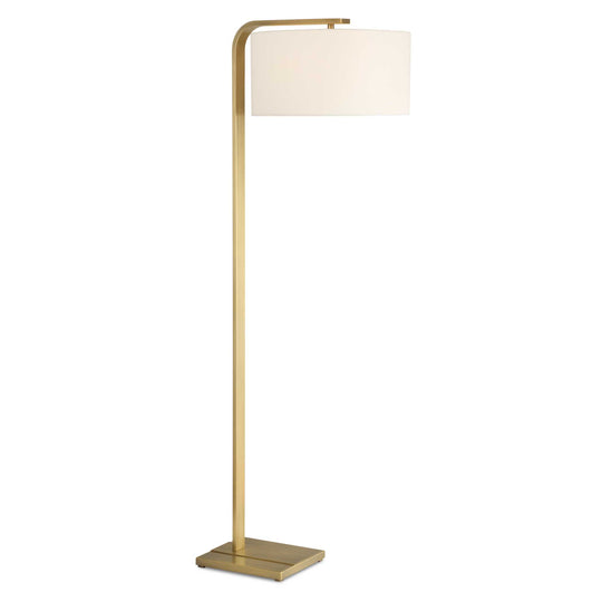 American Home Furniture Uttermost Laight Antique Brass Floor Lamp