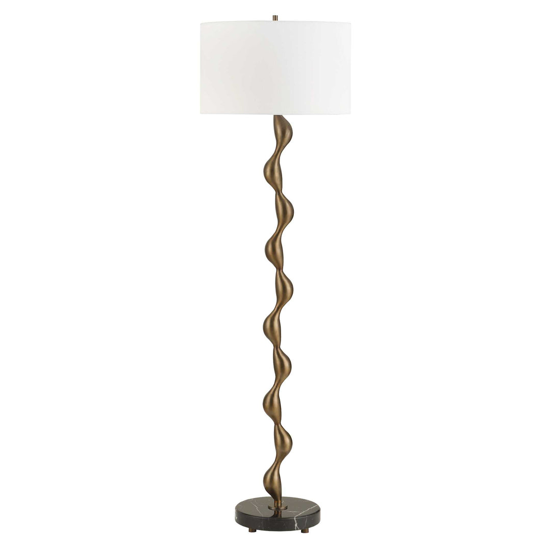 American Home Furniture Uttermost Remolino Bronze Floor Lamp