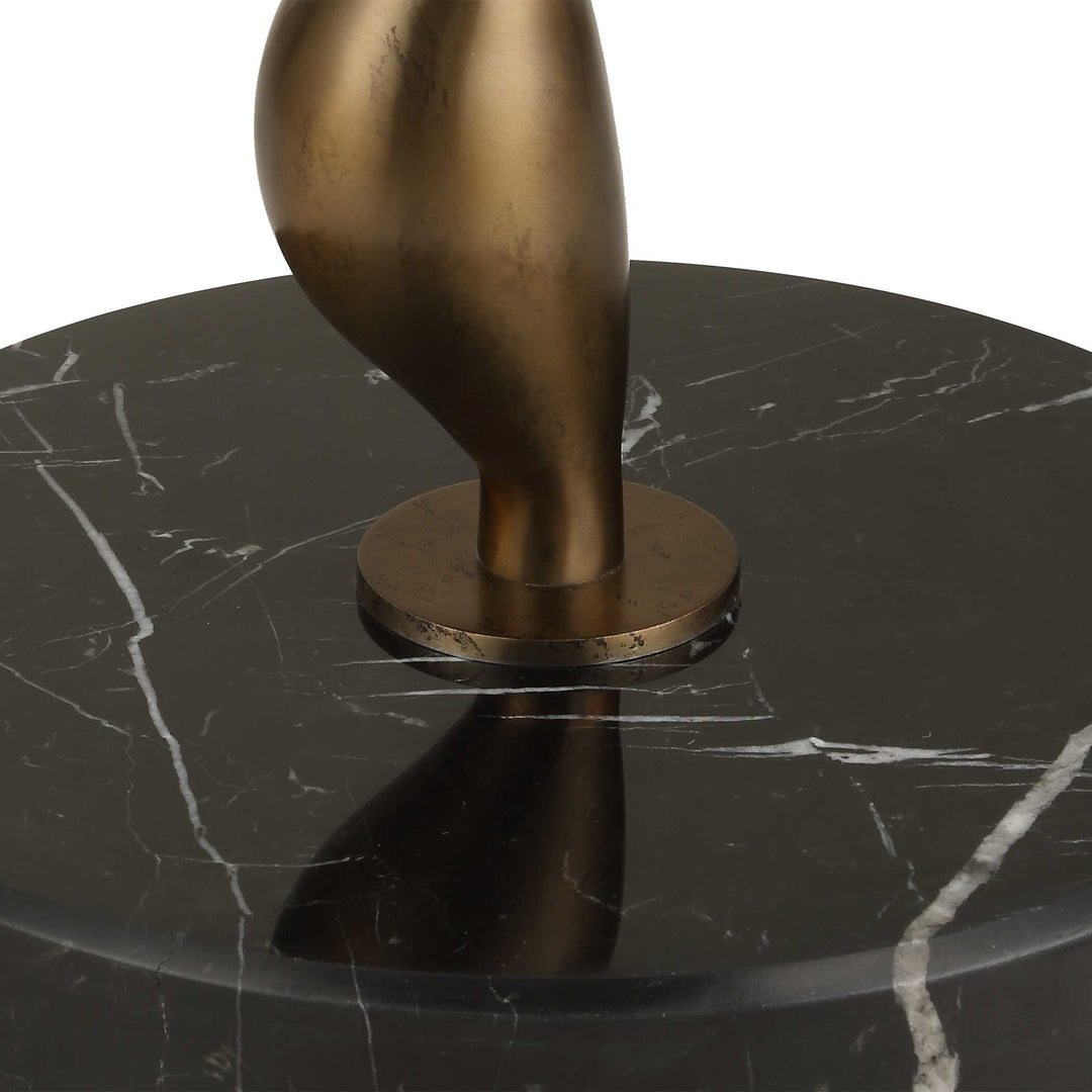 American Home Furniture Uttermost Remolino Bronze Floor Lamp